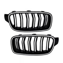 LED Light Front Kidney Grille - BMW F30 3 Series 2013-2018.