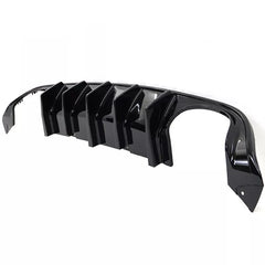 Gloss Black Rear Diffuser for Quad Tips V1 - 2015-2023 Dodge Charger.