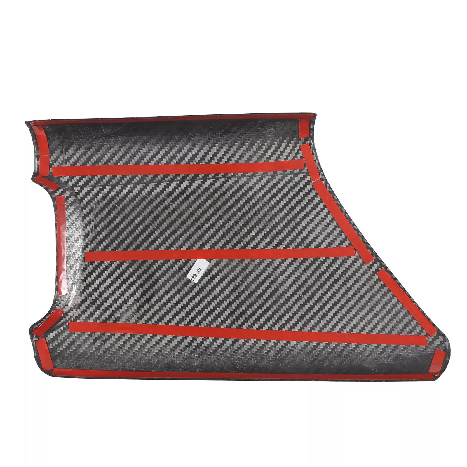 Carbon Fiber Armrest Console Box Cover - Corvette C8.