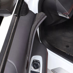 Carbon Fiber Door Inner A-pillarTrim Cover For Corvette C8 2020-2023.