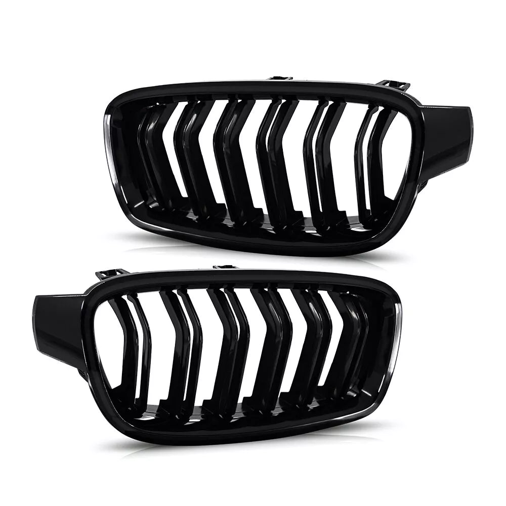 LED Light Front Kidney Grille - BMW F30 3 Series 2013-2018.