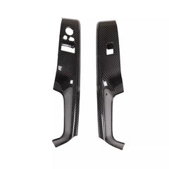 Carbon Fiber Interior Window Lift Panel Trim - Toyota GR Supra 2019-2023.