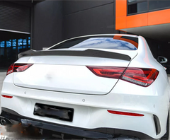 Carbon Fiber Rear Trunk V Style Spoiler - Mercedes BEnz W118 C118 CLA Class.