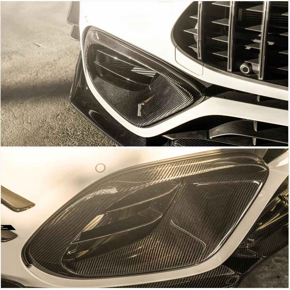 Carbon Front Air Vent Trim - Mercedes Benz W118 C118 CLA45 2020-23.