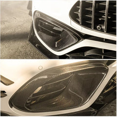Carbon Front Air Vent Trim - Mercedes Benz W118 C118 CLA45 2020-23.
