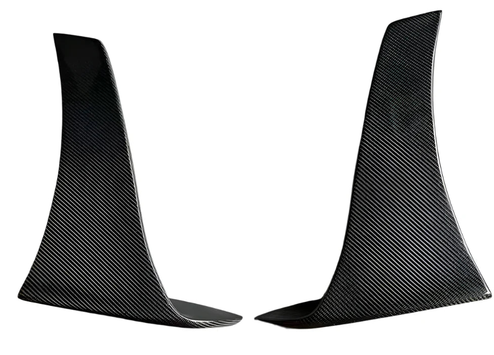 Carbon Fiber Rear Bumper Side Canard - Lexus IS300 IS350 IS500 2021-2025.