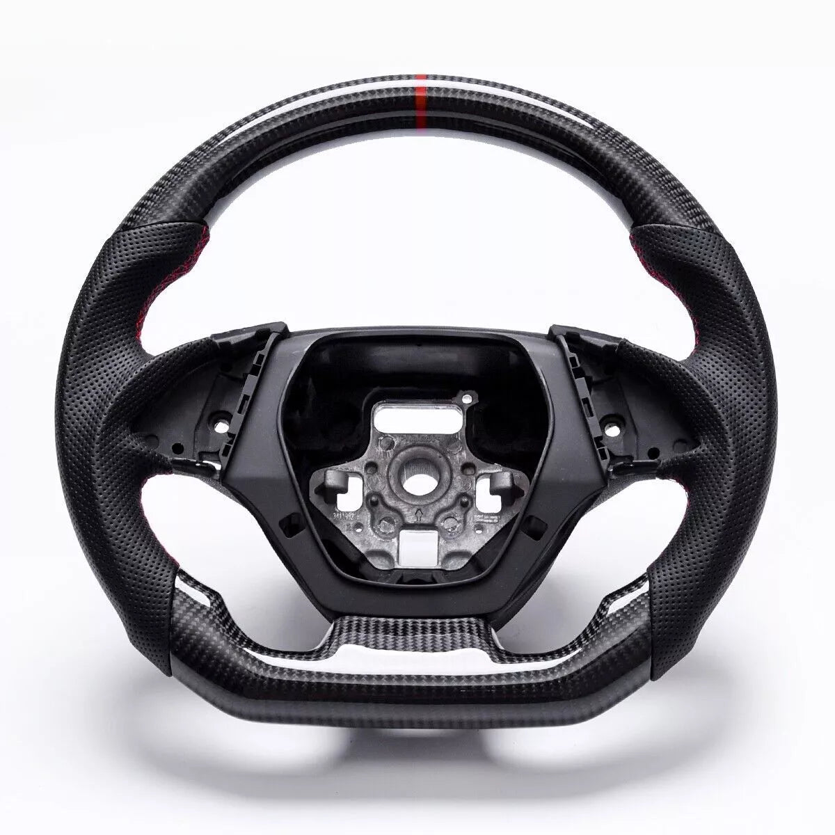 carbon fiber W/heated Steering Wheel - Chevrolet Camaro 2016-2023.