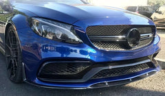 Carbon Fiber Front Lip - Mercedes Benz W205 C205 C63 AMG Coupe 2015-2021.