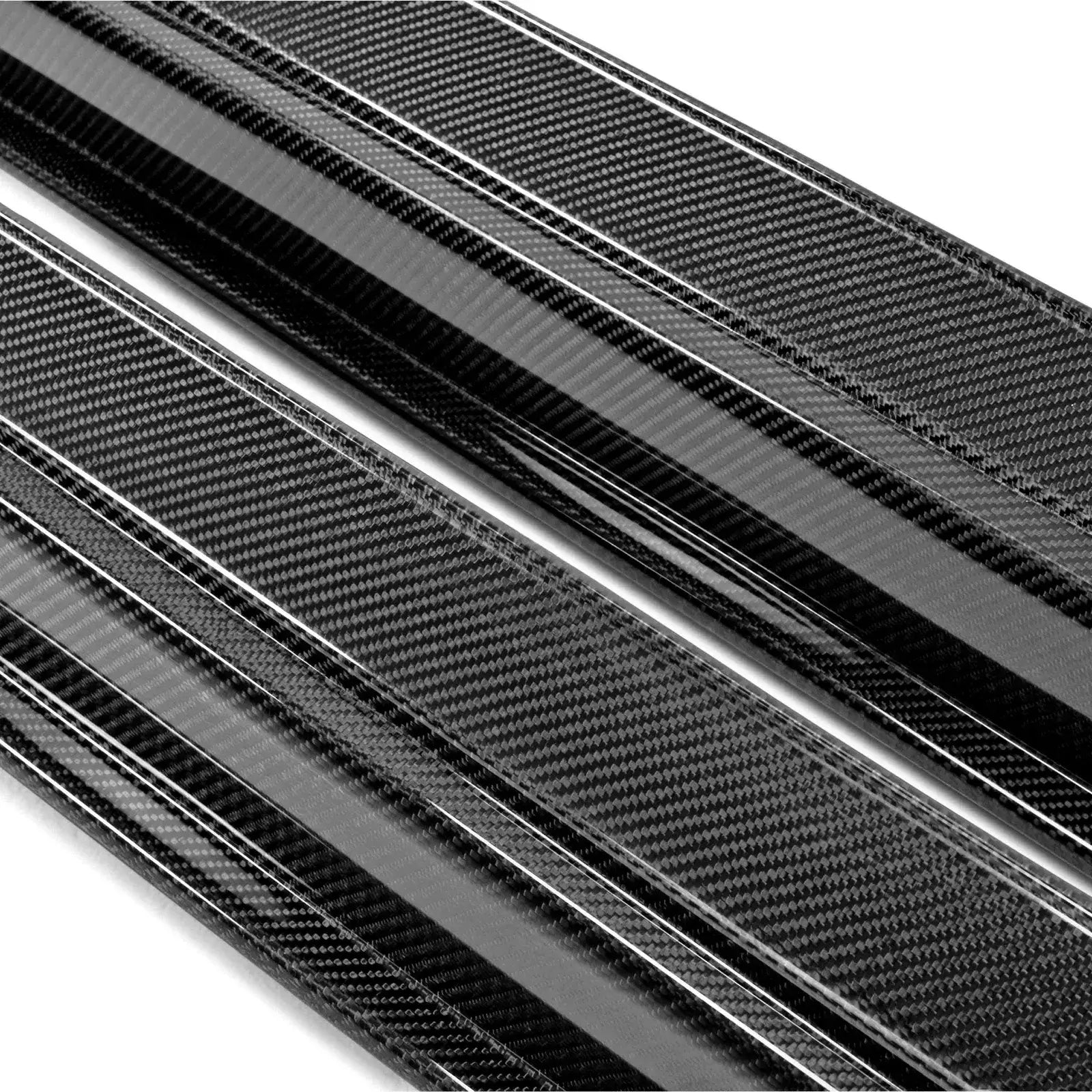 Carbon Fiber Side Skirts - Nissan R35 GTR.