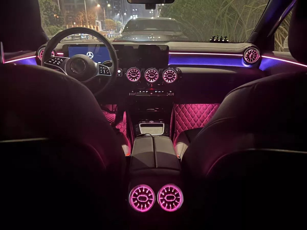 RGB Ambient AC Vent Lighting - Mercedes Benz.