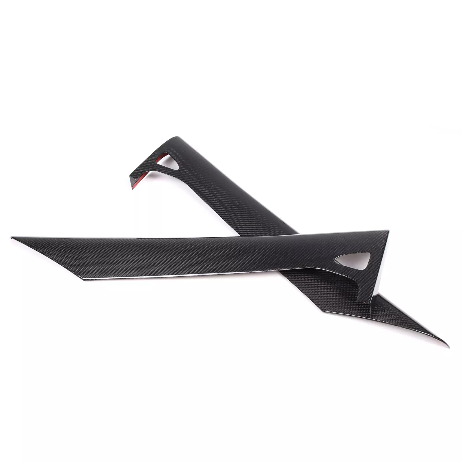 Carbon fiber Interior Door Upper Panel trim Cover - Corvette C8 20-25.