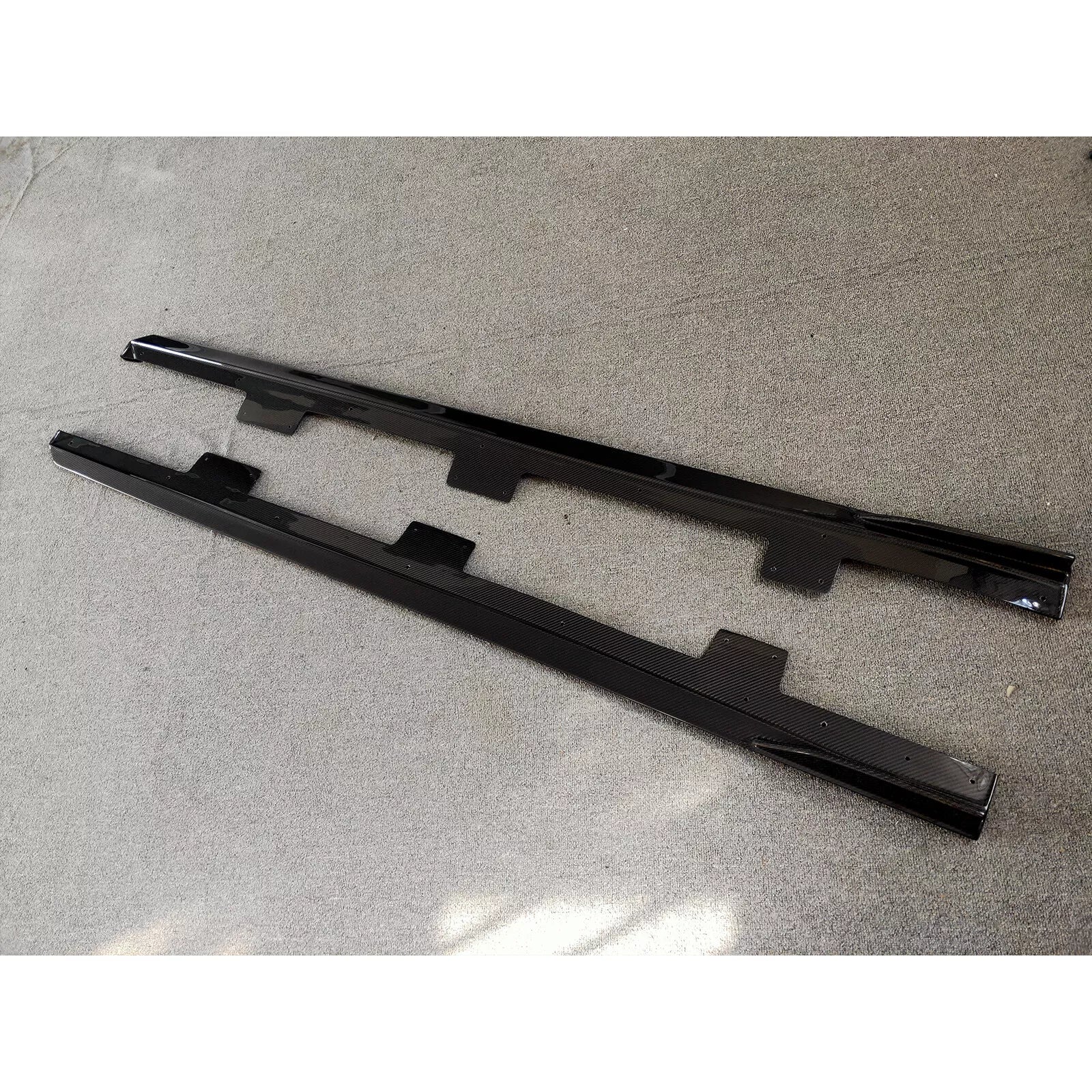 Carbon Fiber Side Skirts - Lexus GS F.