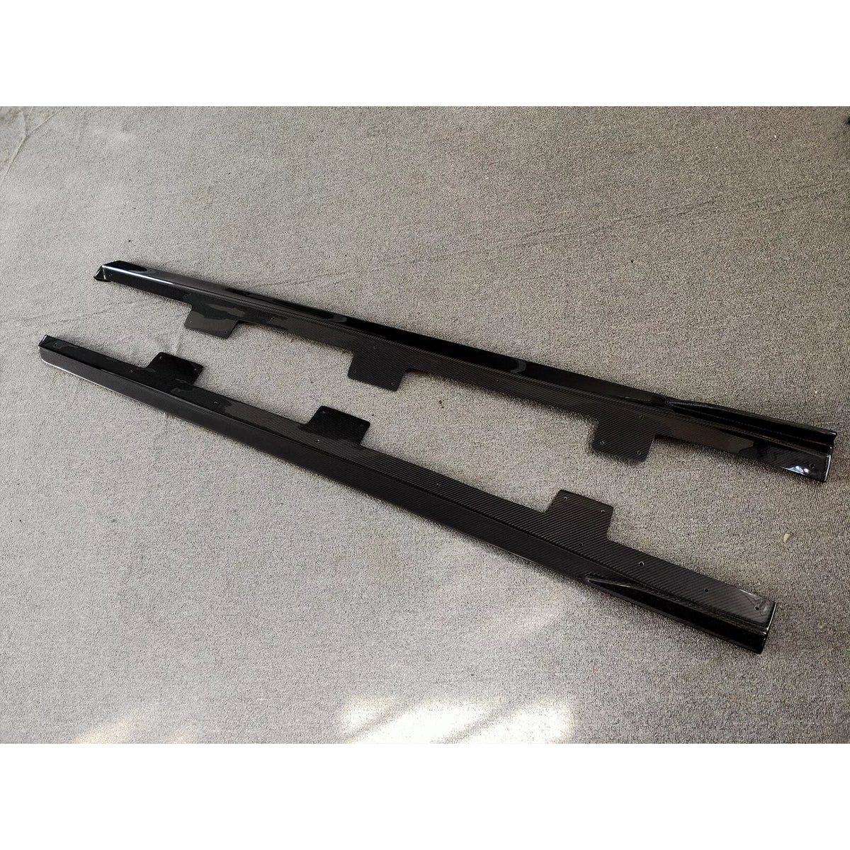 Carbon Fiber Side Skirts - Lexus GS F.