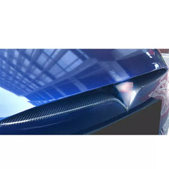 Carbon Fiber Front Bumper Grille Cover - Tesla Model S.
