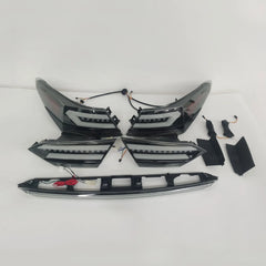 Smoked  Clear LED Tail Lights w/ Trunk Lid Light - 2018-2024 Toyota Camry.