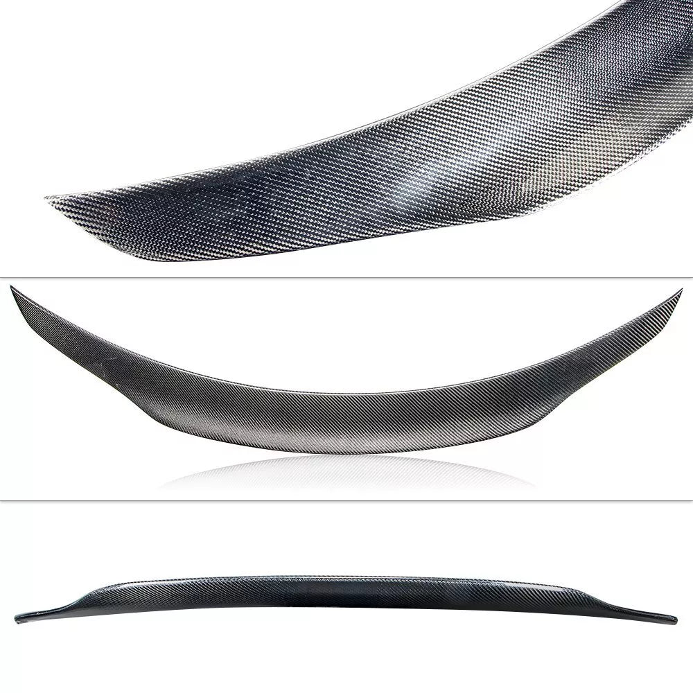 R Style Carbon Fiber Spoiler - 2017-2022 Infiniti Q60 Q60S Coupe.