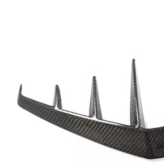 Carbon Rear Bumper Canard Fins C Blades -  Infiniti Q60 Q60S 2016-22.