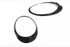Carbon Fiber Headlight Eyebrows Eyelids Covers - Porsche 911 992 2019 - 2022.