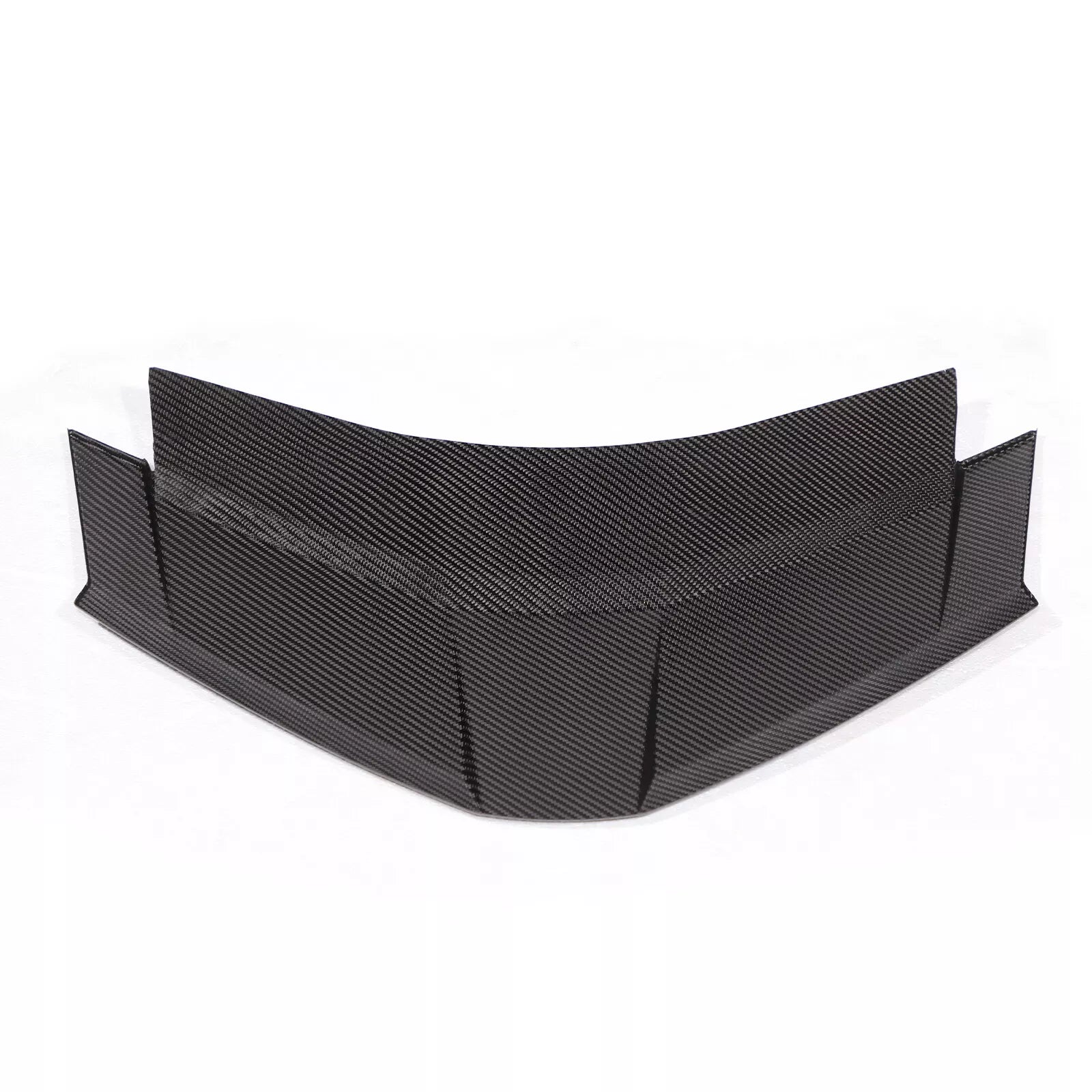 Carbon Fiber Rear Window Lower Trim Cover - 2020-2025 C8 Corvette Coupe.