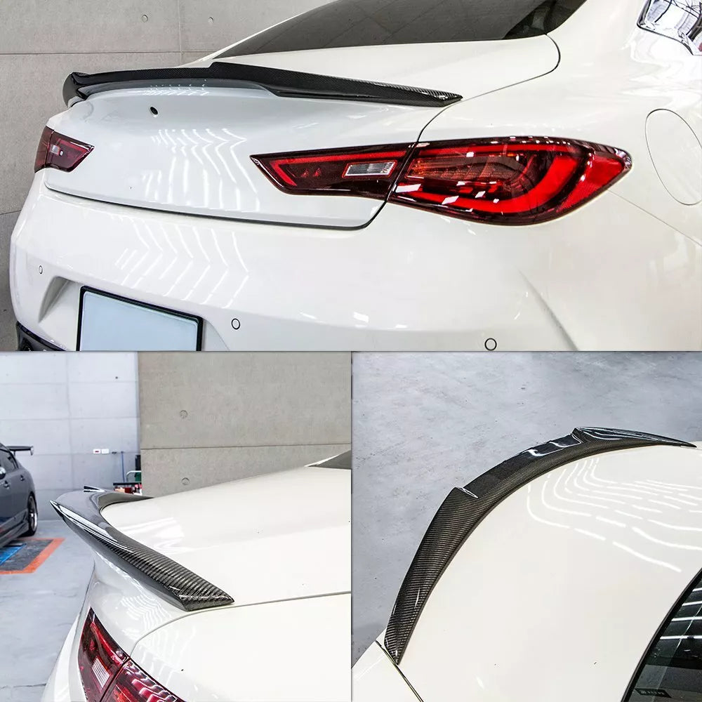 Carbon Fiber Spoiler ( M4 Style ) - Infiniti Q60 2016-2019.