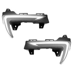 Fog Lights Front LED DRL Signal Lamps - 2017-2023 Tesla Model 3.