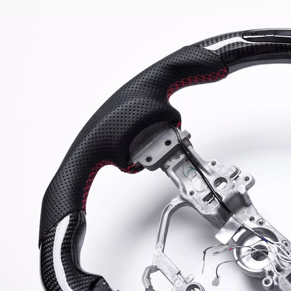 Carbon Fiber Steering  Wheel W/ Heated &LED - Lexus IS GS CT NX RC F LX.