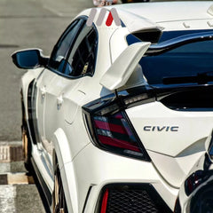 V3 Smoked LED Tail Lights Set - Honda Civic Hatchback/Type R 2016-2021.