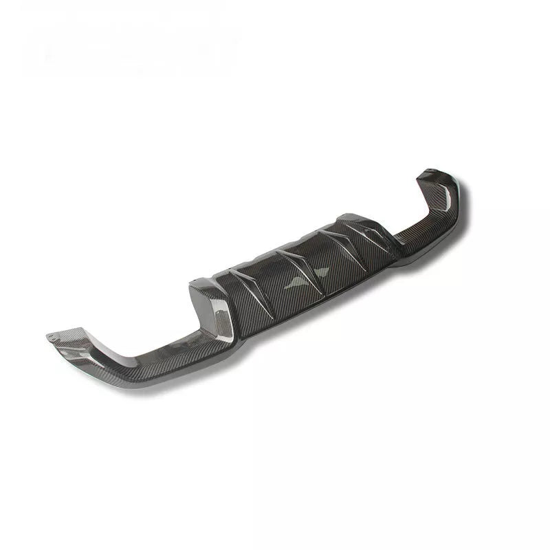 MP  Carbon Fiber Rear Bumper Diffuser - BMW F87 M2 Coupe 16-20.