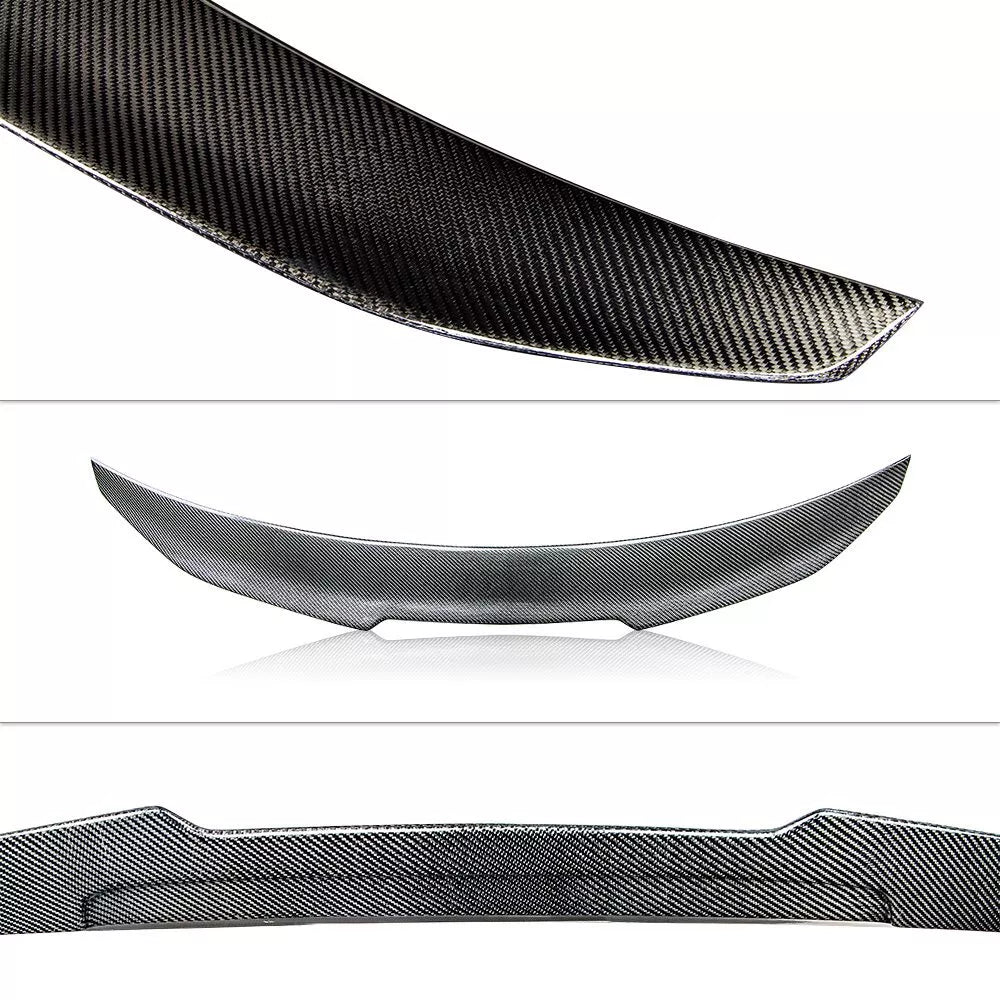 PSM Style Carbon Fiber Spoiler -  Audi A4 S4 (B9) 2016-2023.