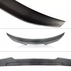 PSM Style Carbon Fiber Spoiler -  Audi A4 S4 (B9) 2016-2023.