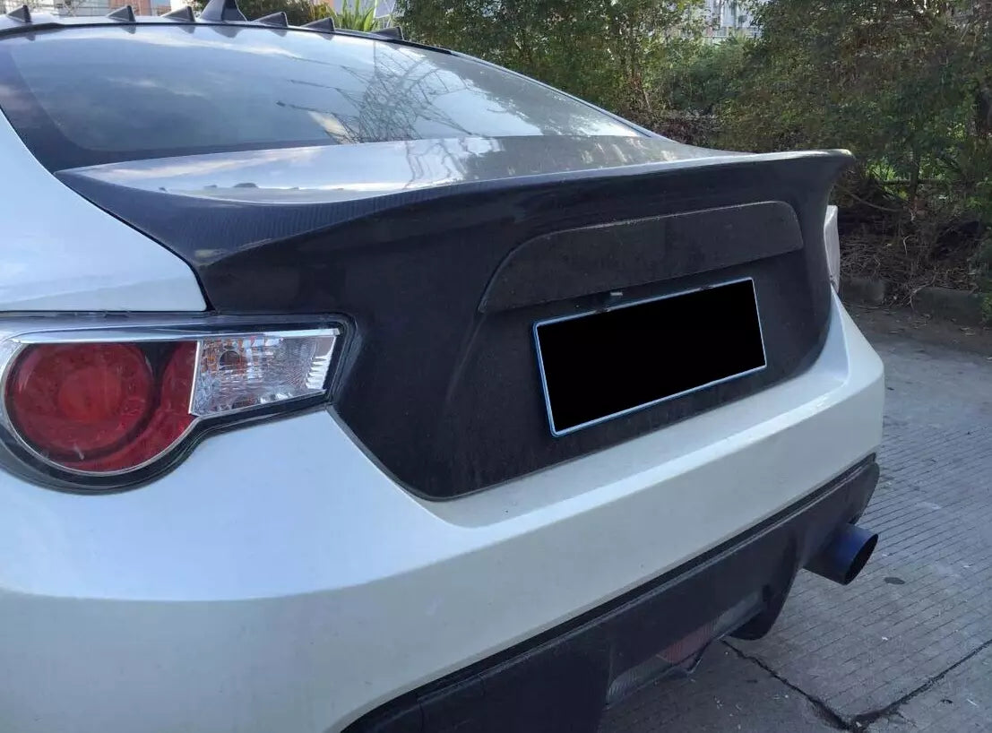 Carbon Fiber DuckBill Rear Trunk - 2013-2020 Scion FRS / Toyota 86 / Subaru BRZ.