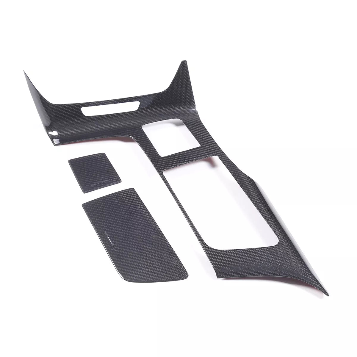 Carbon Fiber Center Console Panel Trim Cover - Corvette C7 2014-19.