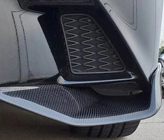 Carbon Fiber Front Splitters - Lexus GS350 F-Sport.