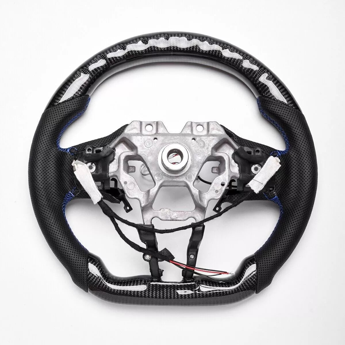 Carbon Fiber w/LED Steering Wheel - INFINITI Q50 Q60 QX50 QX55 2018-24 W/heated.