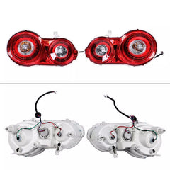 2017+ Style LED Tail Lights Sequential Red Rear Brake Lamp - Nissan GT-R GTR R35 2009-2022.