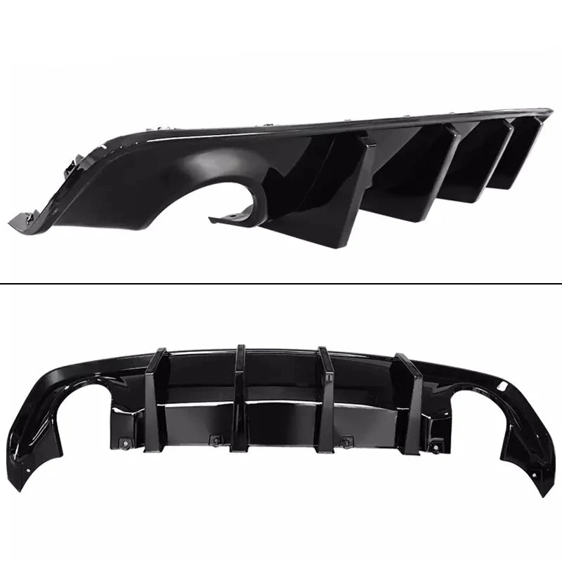 Gloss Black Rear Diffuser - 2020-2023 Dodge Charger Widebody.