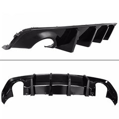 Gloss Black Rear Diffuser - 2020-2023 Dodge Charger Widebody.