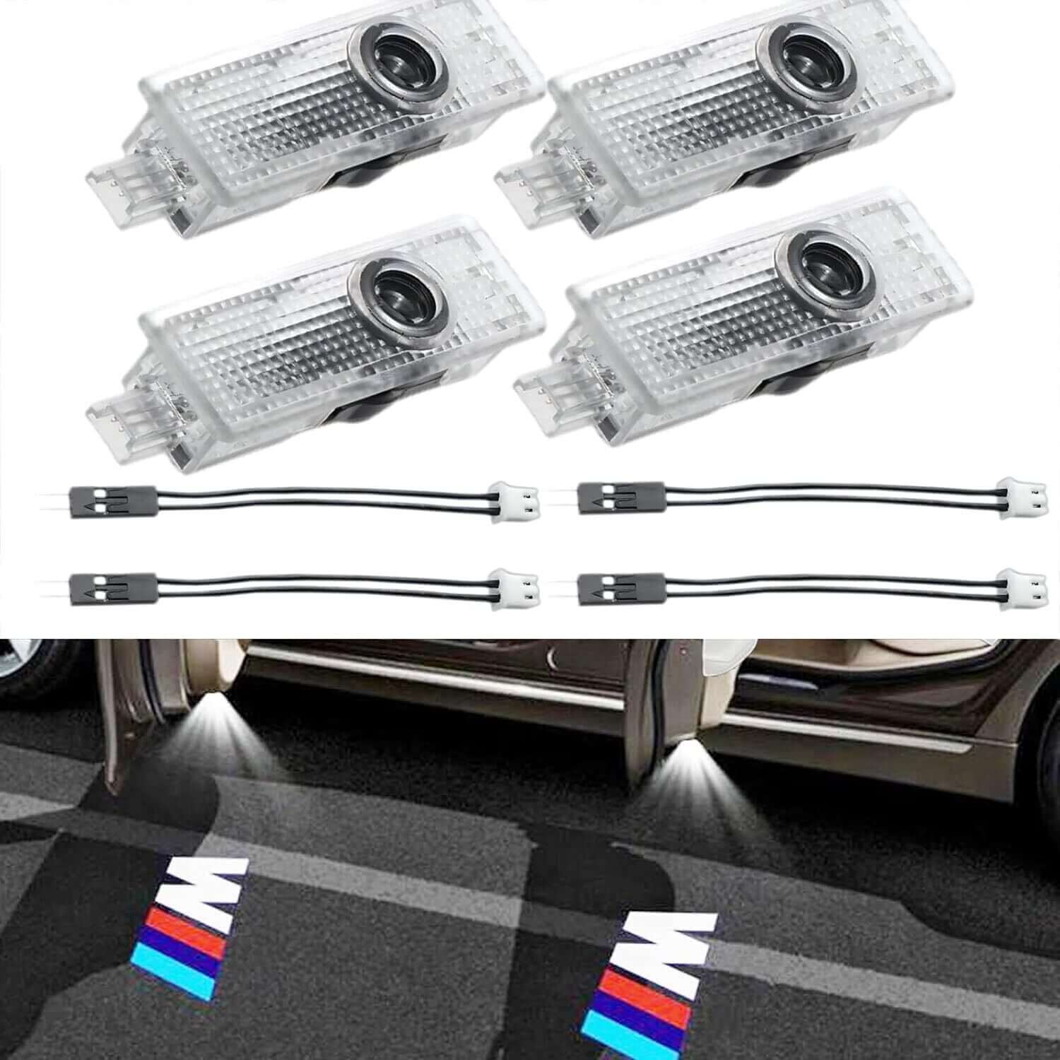 BMW M LED Door Light Projectors.