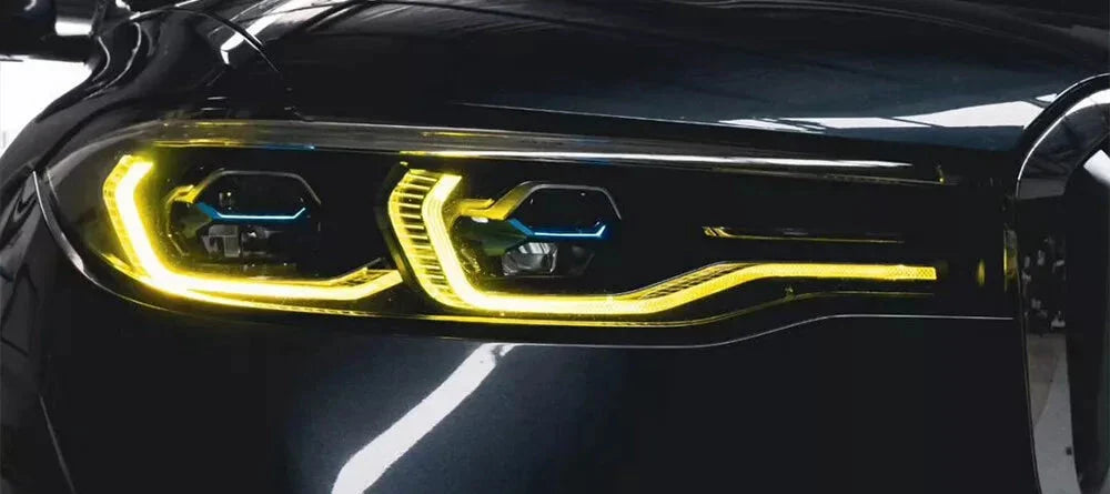 CSL YELLOW HEADLIGHT DRL MODULE UPGRADE - X7 (G07) 2019-2022 Laser & LED).