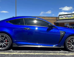 Carbon Fiber Side Skirt Extension - Lexus RC-F.