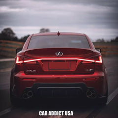 LED Tail lights w/ Trunk Bar Light - Lexus IS250 IS350.