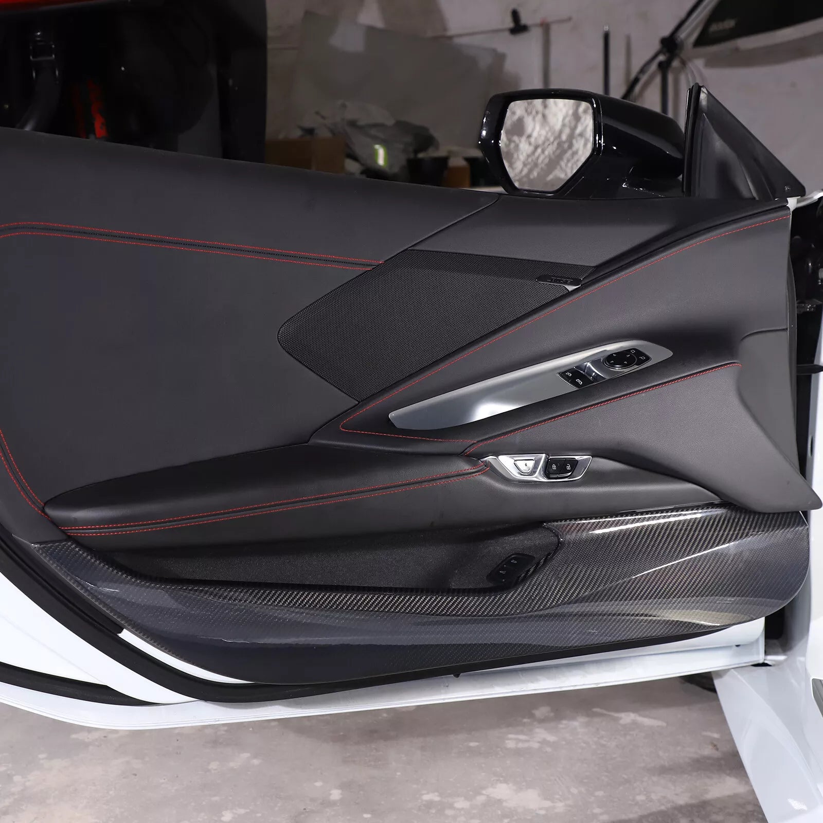 Inner Door Anti-Kick Panel Full Trim - Corvette C8.