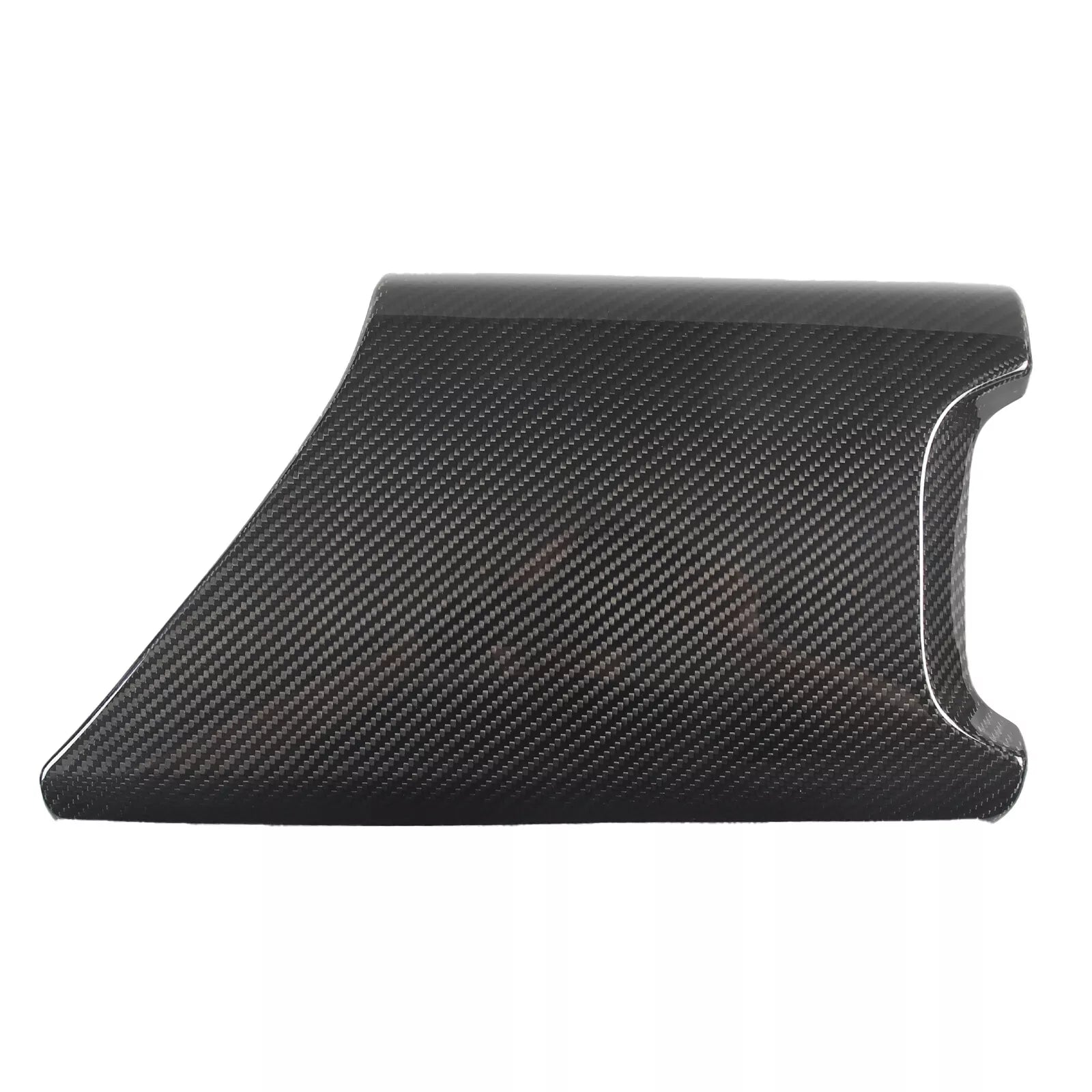Carbon Fiber Armrest Console Box Cover - Corvette C8.