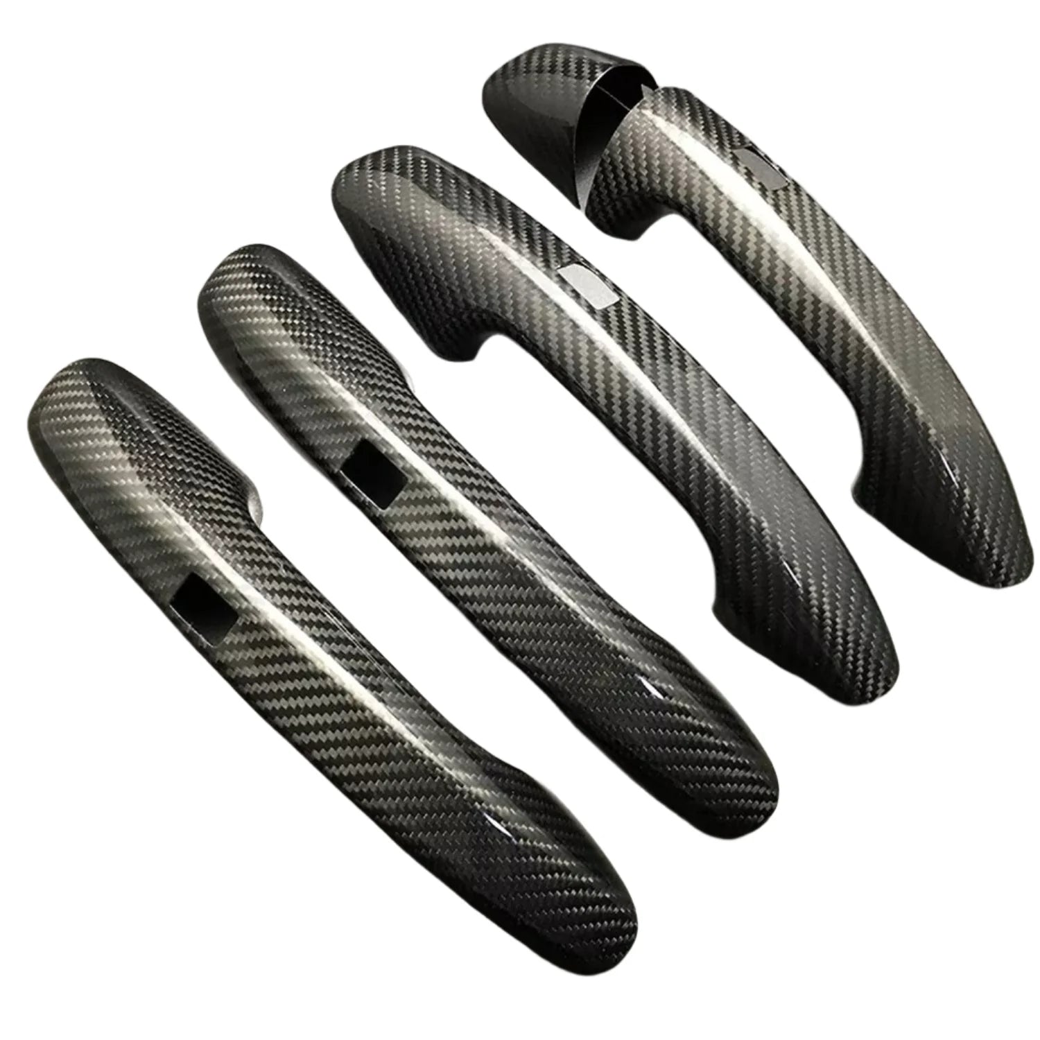 Dry Carbon Fiber Keyless Door Handle Cover - 2020-2025 C118 CLA45 CLA35.