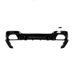 M Sport Gloss Black Rear Diffuser - BMW G20 3 Series prelci M Sport.