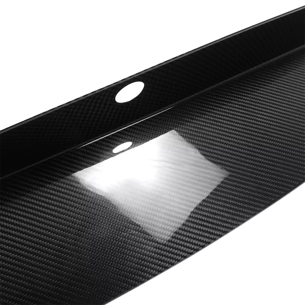 Carbon Fiber Rear Deck Trunk Panel Emblem Trim -Ford Mustang S650 2024+.