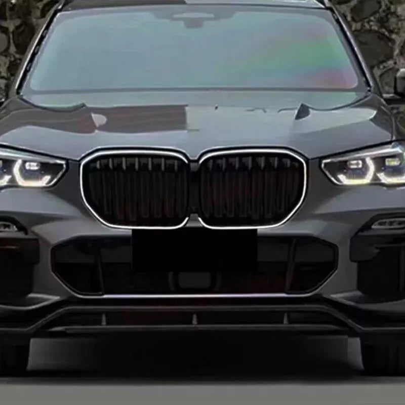Gloss Black Front Grille W/ LED - BMW X5 X5M G05 2019-23 2022.