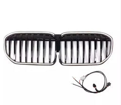Gloss Black Front Grille w/ LED - BMW 7 series G11 G12 2020+.