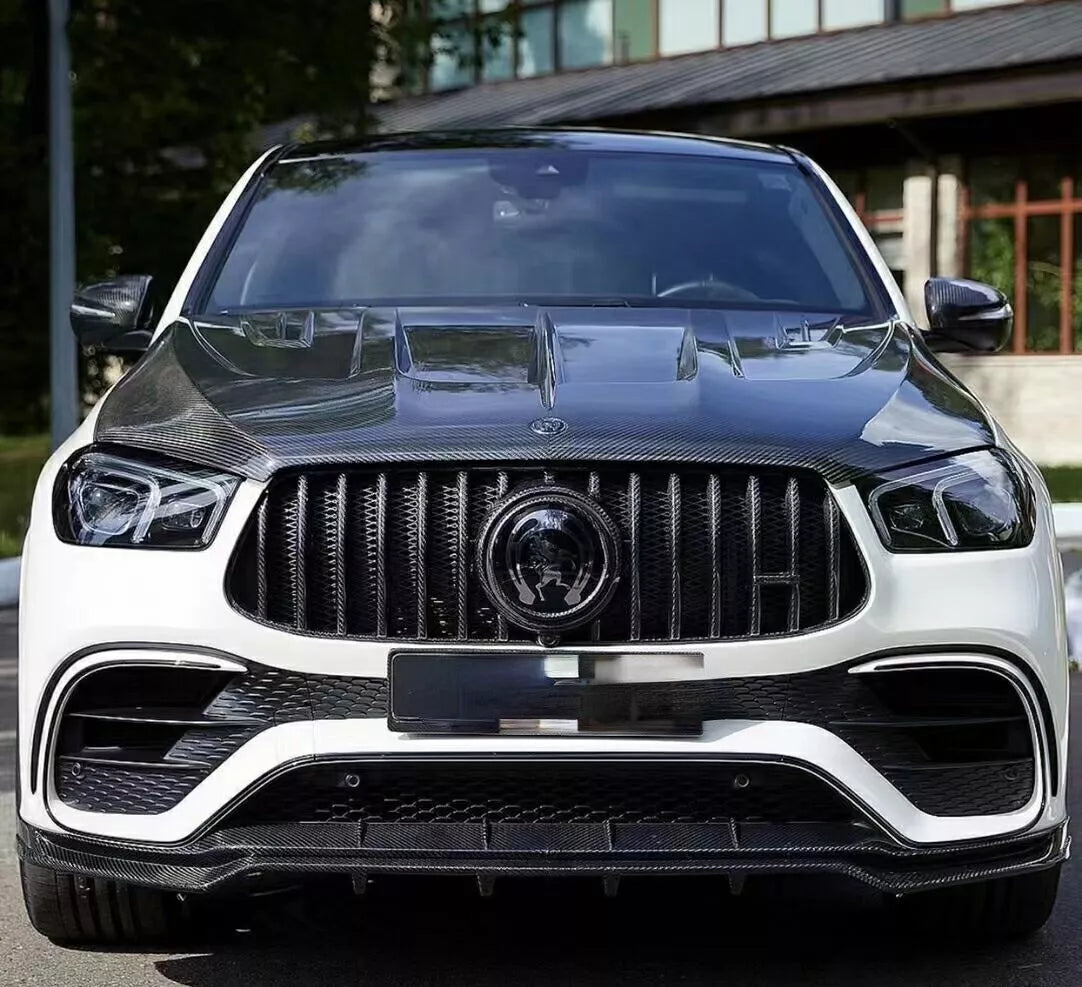 Carbon Fiber Aerodynamic Kit (4pc) - Mercedes GlE Coupe.