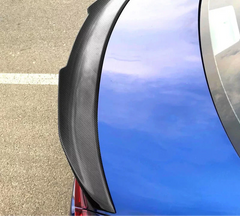 PSM Style Carbon Fiber Trunk Spoiler - 2014-23 Infiniti Q50 Q50S Sedan.